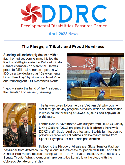 April 2023 DDRC Newsletter