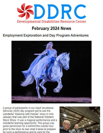 February 2024 DDRC Newsletter