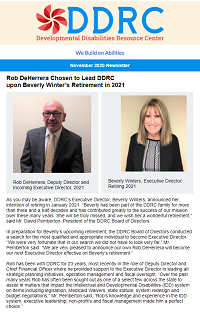 November 2020 DDRC Newsletter