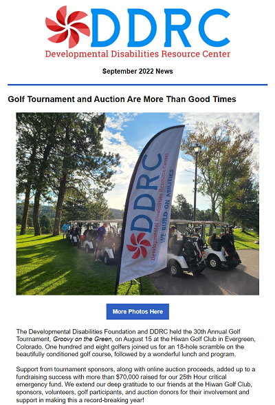 September 2022 DDRC Newsletter